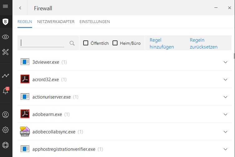 Bitdefender Firewall